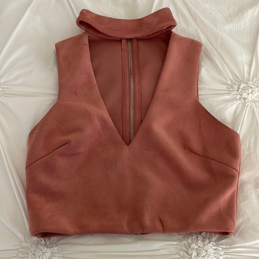 LF Suede Top